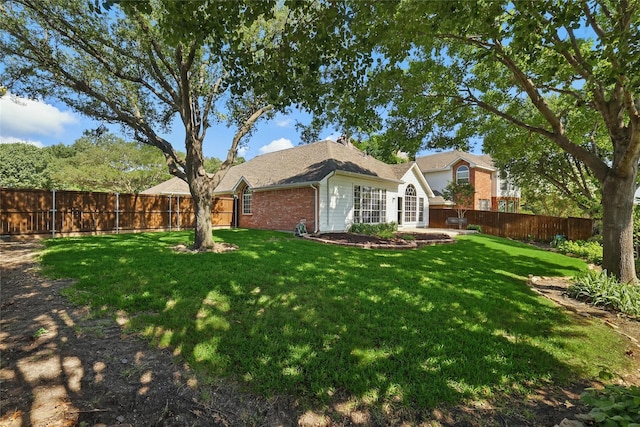 110 Lakeshore Dr, Trophy Club, TX 76262 - rear view of property with brick siding