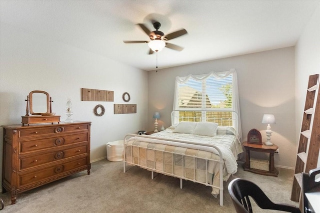 2113 Brenham Dr, Forney, TX 75126 - bedroom with light carpet and ceiling fan