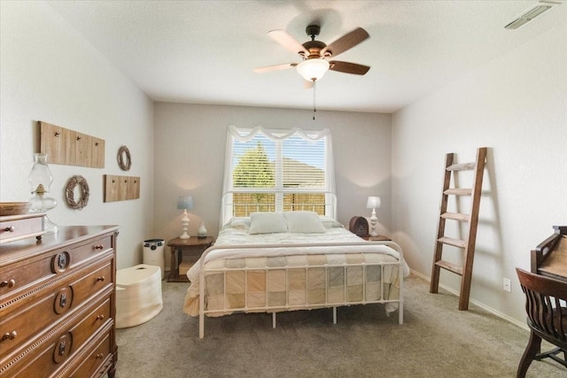 2113 Brenham Dr, Forney, TX 75126 - carpeted bedroom featuring a ceiling fan
