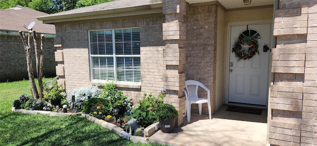 1708 N Bent Tree Trl, Grand Prairie, TX 75052 - view of exterior entry featuring brick siding
