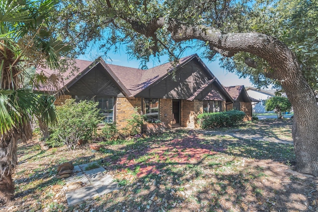 4509 Castle Combe Pl, North Richland Hills, TX 76180 - tudor house with brick siding
