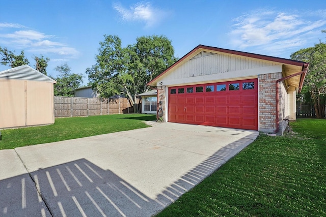 1713 Arvada Dr, Richardson, TX 75081 - garage with concrete driveway