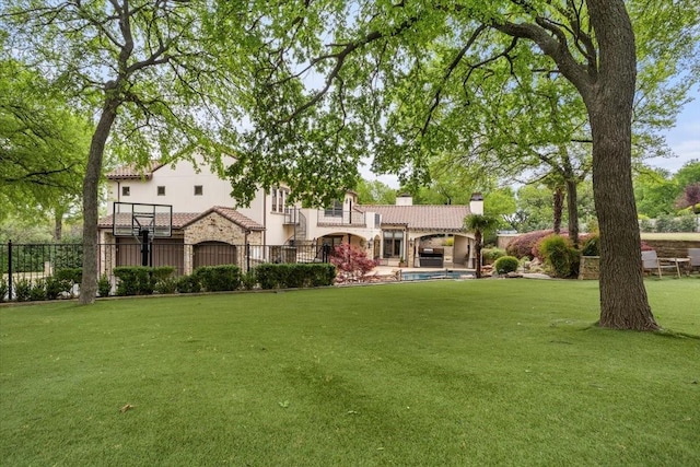 5909 Kittansett Ct, Fort Worth, TX 76132 - view of yard