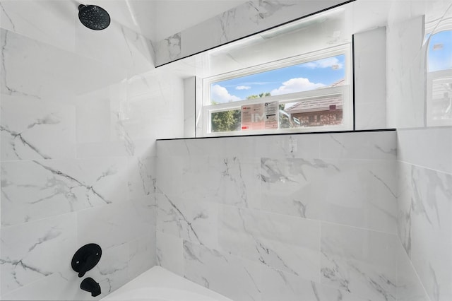 645 Spring Valley Rd, Allen, TX 75002 - bathroom featuring washtub / shower combination