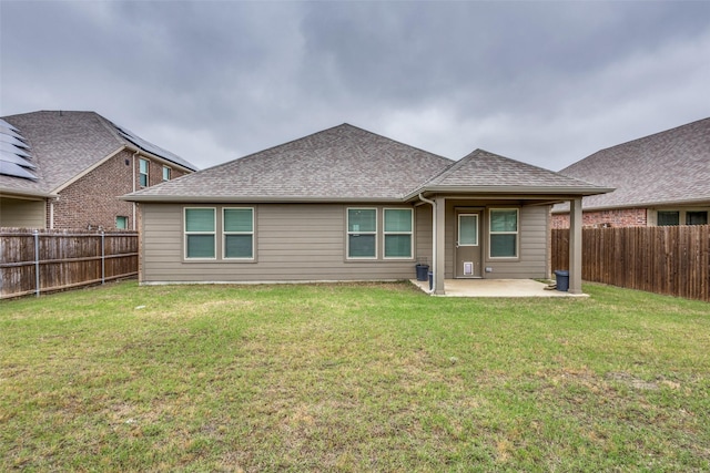 788 Cascade Ln, Princeton, TX 75407 - rear view of property featuring a patio and roof with shingles