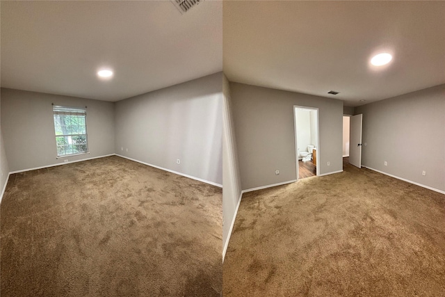 2005 Fairview Dr, Forney, TX 75126 - unfurnished room with carpet flooring, baseboards, and recessed lighting