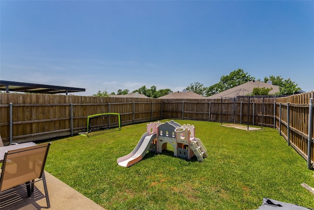 6923 Todd Ln, Sachse, TX 75048 - view of yard featuring a playground