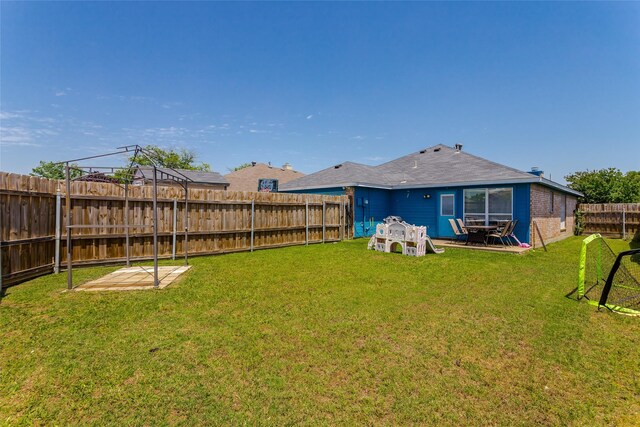6923 Todd Ln, Sachse, TX 75048 - view of yard with a patio area