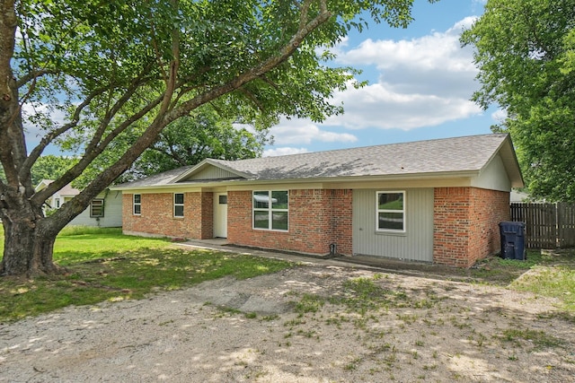 112 Gordon Dr, Azle, TX 76020 - ranch-style house with brick siding and a shingled roof