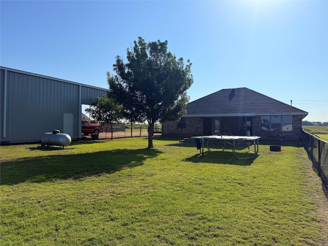 240 County Road 12550, Paris, TX 75462 - view of yard with a trampoline