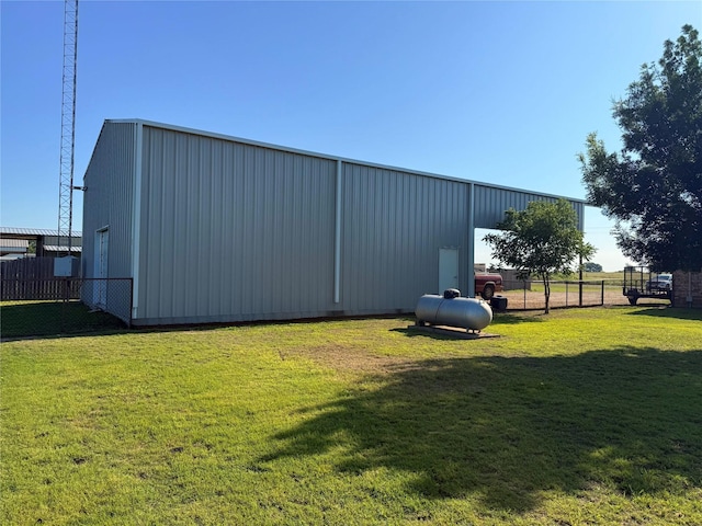 240 County Road 12550, Paris, TX 75462 - view of yard with a pole building and an outbuilding