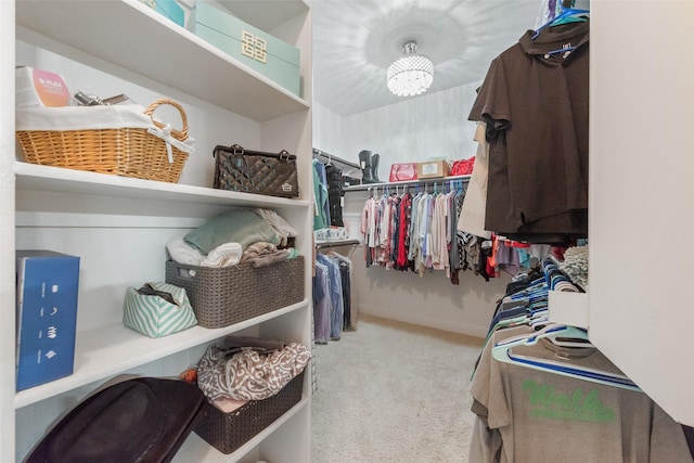 12748 Oakvale Trl, Fort Worth, TX 76244 - spacious closet featuring carpet