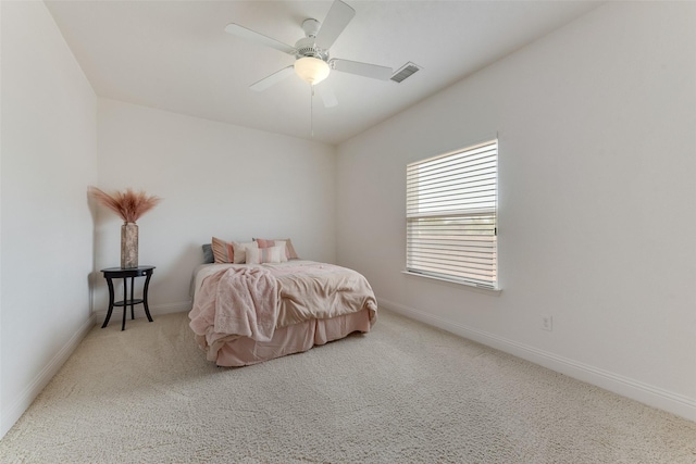 12748 Oakvale Trl, Fort Worth, TX 76244 - bedroom featuring carpet floors, baseboards, and ceiling fan