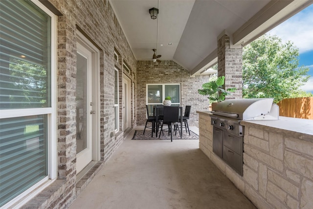 12748 Oakvale Trl, Fort Worth, TX 76244 - view of patio featuring outdoor dining space