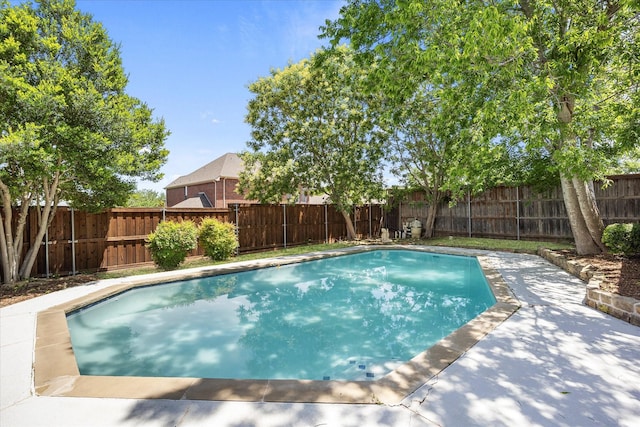 509 Windsor Way, Rockwall, TX 75087 - view of swimming pool featuring a fenced backyard and a patio area