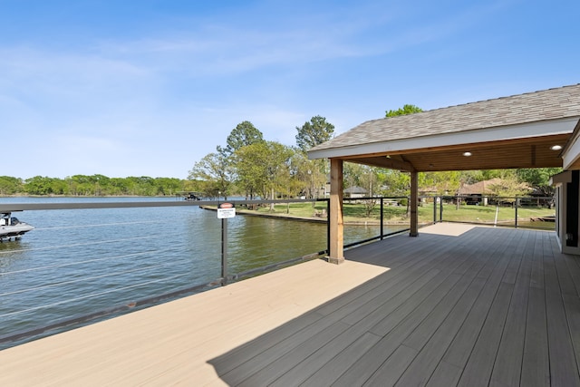 215 N Beverly Dr, Malakoff, TX 75148 - dock featuring a water view