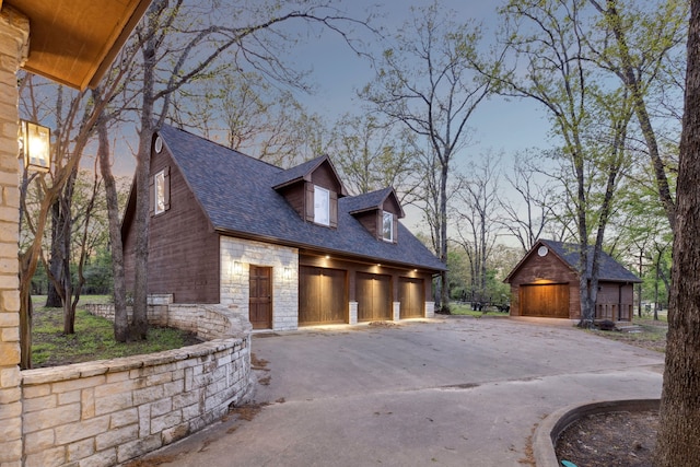215 N Beverly Dr, Malakoff, TX 75148 - view of detached garage