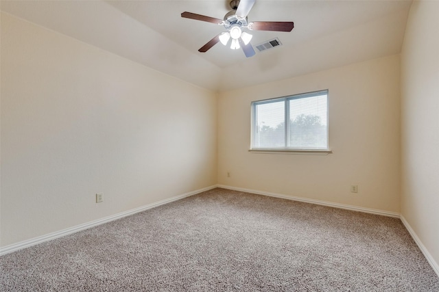 2917 Cascade Dr, Plano, TX 75025 - carpeted spare room with a ceiling fan and baseboards