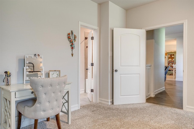 128 Colonial Dr, Joshua, TX 76058 - carpeted office space featuring baseboards