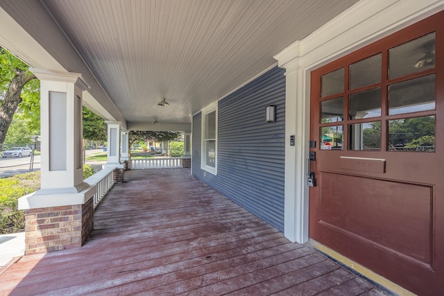 5532 Reiger Ave, Dallas, TX 75214 - view of wooden porch