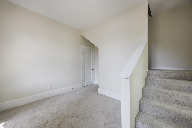 5532 Reiger Ave, Dallas, TX 75214 - stairs with carpet flooring and baseboards