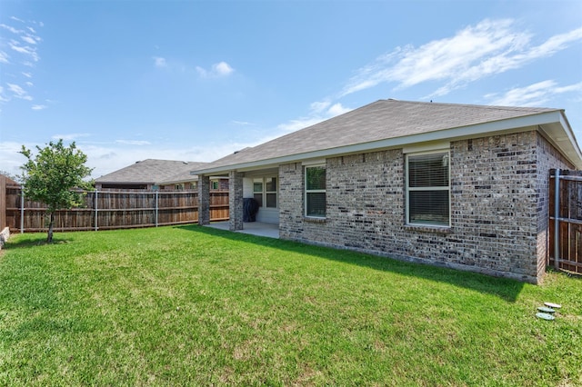 117 Sir Barton Ln, Caddo Mills, TX 75135 - rear view of property with brick siding