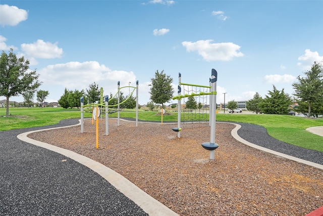 716 Field Xing, Little Elm, TX 76227 - community play area featuring a lawn