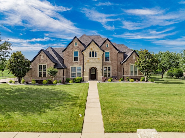 13 Kensington Dr, Heath, TX 75032 - french provincial home featuring brick siding and stone siding