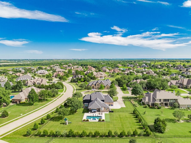 13 Kensington Dr, Heath, TX 75032 - aerial view of residential area featuring a pool
