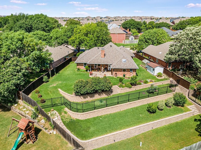 10253 Fieldcrest Dr, Benbrook, TX 76126 - aerial view of residential area