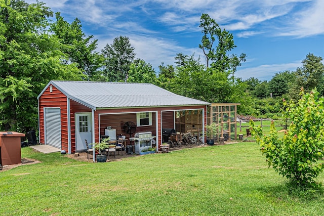 400 Rs County Road 3130, Emory, TX 75440 - view of green lawn featuring an outdoor structure