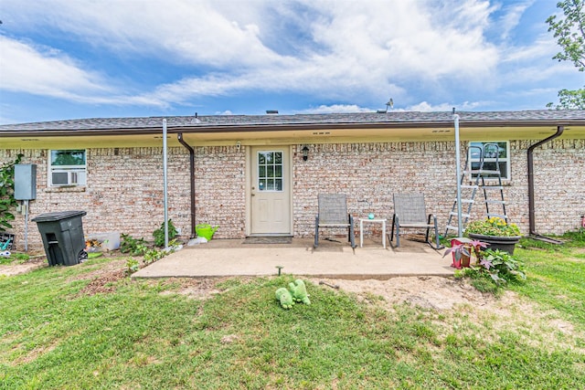 400 Rs County Road 3130, Emory, TX 75440 - back of house with a patio area, a lawn, and brick siding