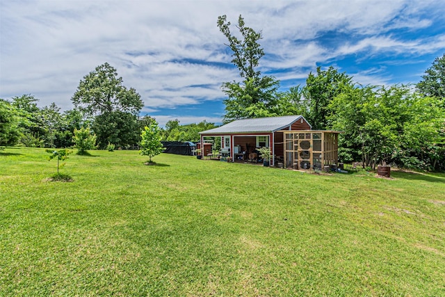 400 Rs County Road 3130, Emory, TX 75440 - view of green lawn with an outdoor structure and exterior structure