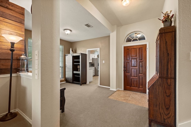 7600 Teresa Ct, North Richland Hills, TX 76182 - carpeted foyer entrance featuring baseboards