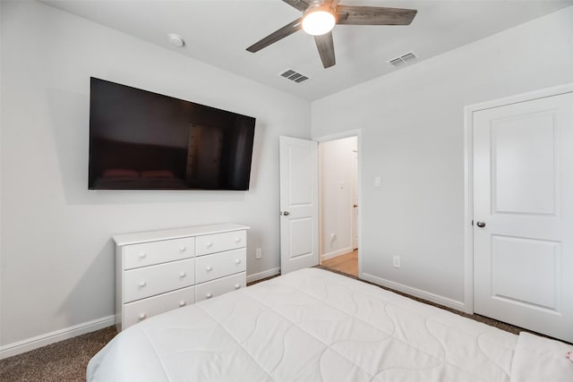 9700 Serviceberry Ln, Fort Worth, TX 76036 - bedroom with baseboards and ceiling fan
