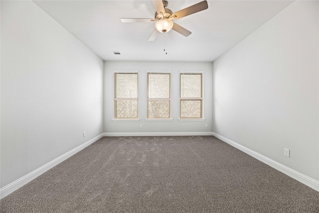 16532 Dunkirk Ln, Frisco, TX 75035 - carpeted empty room with ceiling fan and baseboards