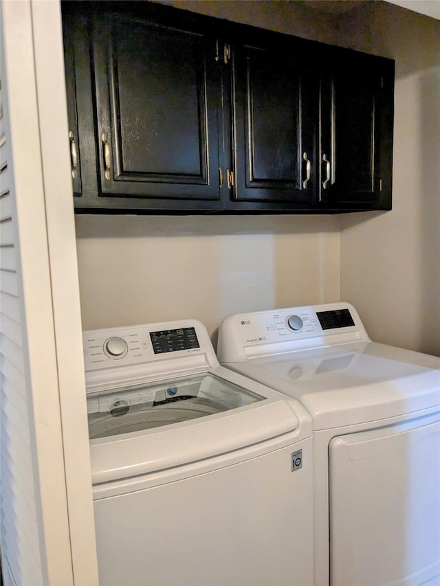 7525 Holly Hill Dr Unit 68, Dallas, TX 75231 - washroom with independent washer and dryer and cabinet space