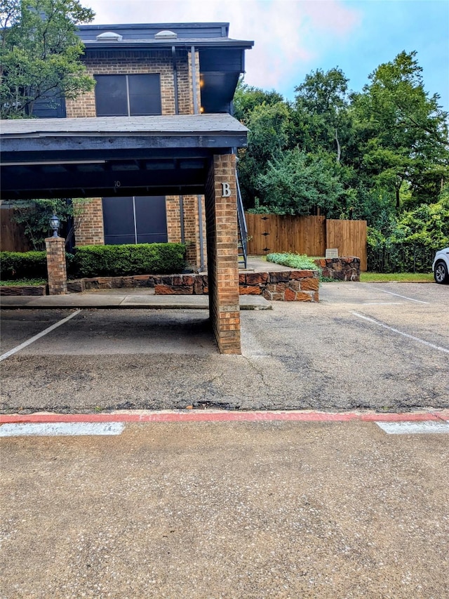 7525 Holly Hill Dr Unit 68, Dallas, TX 75231 - view of covered parking lot