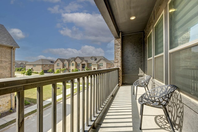 2734 Levee Ln, Lewisville, TX 75067 - balcony with a residential view