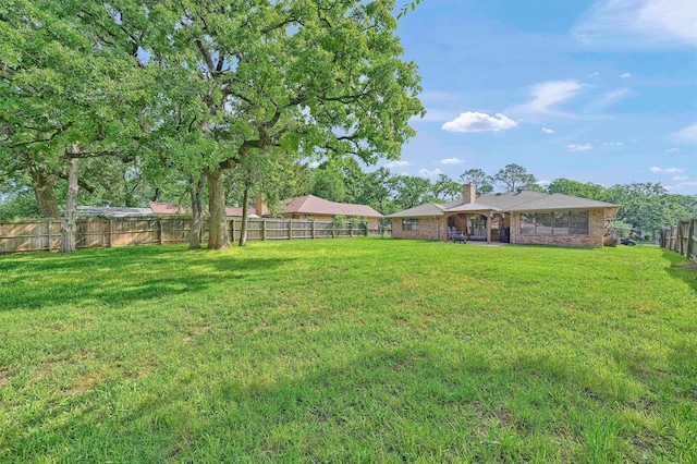 116 Modoc Trl, Lake Kiowa, TX 76240 - view of yard
