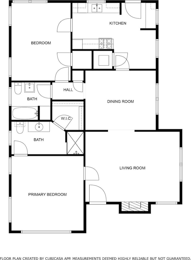819 Clermont Ave, Dallas, TX 75223 - home floor plan