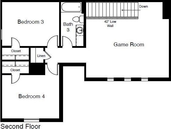 105 Leon Ave, Rhome, TX 76078 - property floor plan