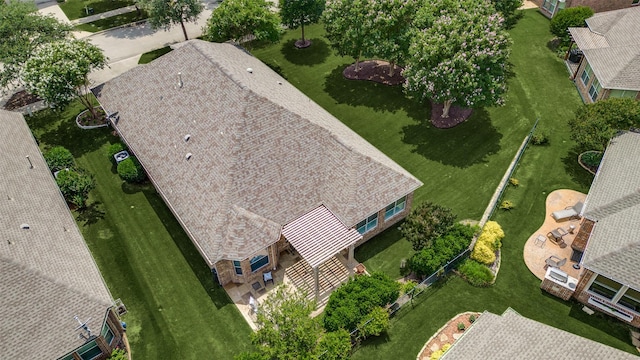382 Burnswick Isles Way, Frisco, TX 75036 - aerial view of property and surrounding area with nearby suburban area