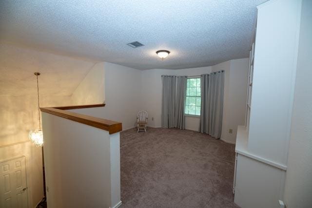 1111 Bayshore St, Allen, TX 75002 - spare room with carpet floors and a textured ceiling