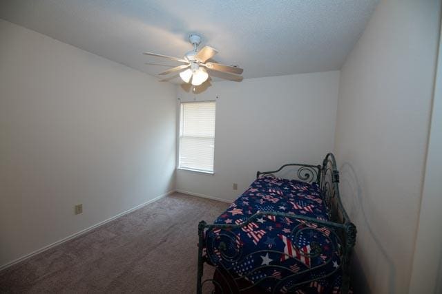 1111 Bayshore St, Allen, TX 75002 - carpeted bedroom featuring a ceiling fan and baseboards