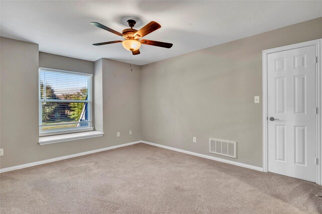 15741 Big Horn Trl, Frisco, TX 75035 - carpeted empty room featuring ceiling fan and baseboards