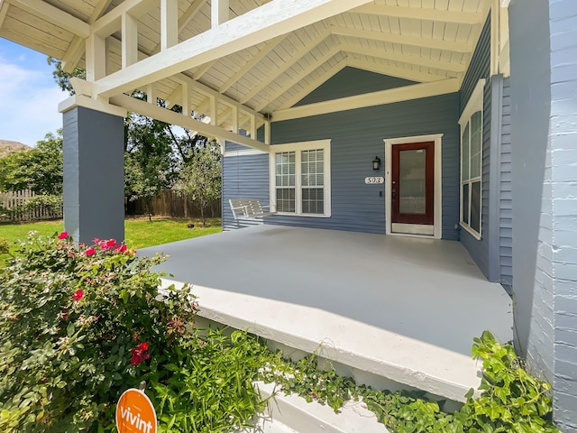 503 S 5th St, Sanger, TX 76266 - view of patio