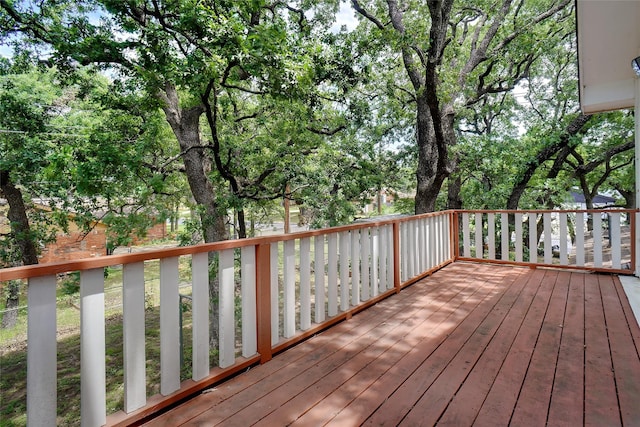 520 Circleview Dr S, Hurst, TX 76054 - view of wooden terrace