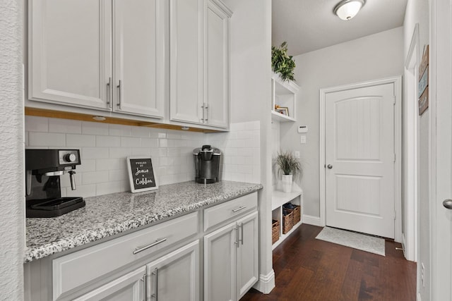 3620 Brahman Ct, Mckinney, TX 75071 - mudroom featuring dark wood-style floors and baseboards