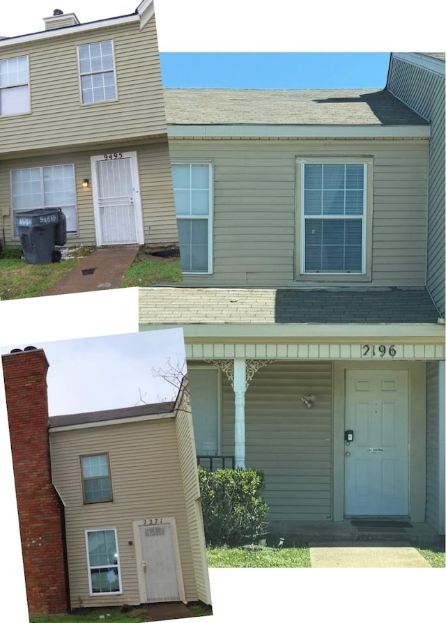 2196 Aspen St, Dallas, TX 75227 - view of front of property with covered porch